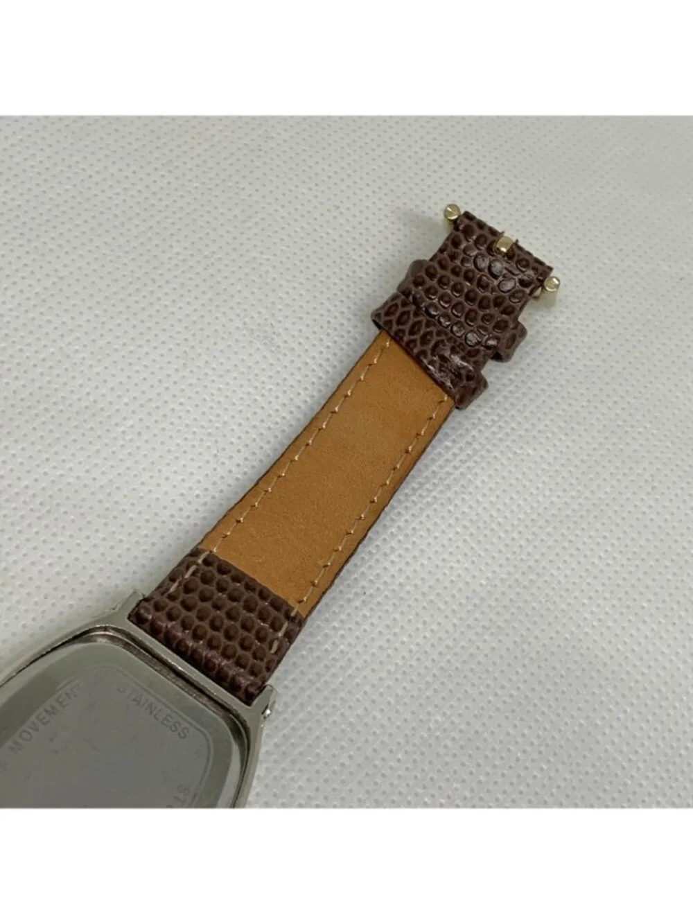 Vintage SKC men’s classic wrist watch silver tone 30mm Roman indices running